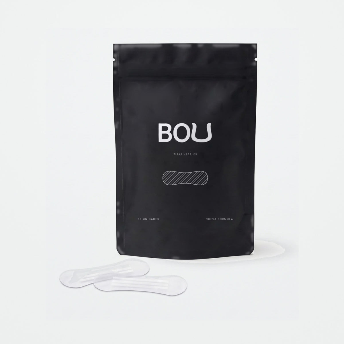 Tiras Nasales Deportivas BOU: pack nuevo con tiras transparentes