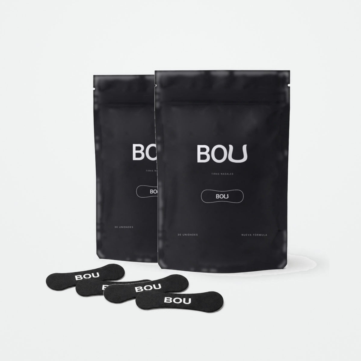 Tiras Deportivas BOU x2: dos packs, 60 tiras
