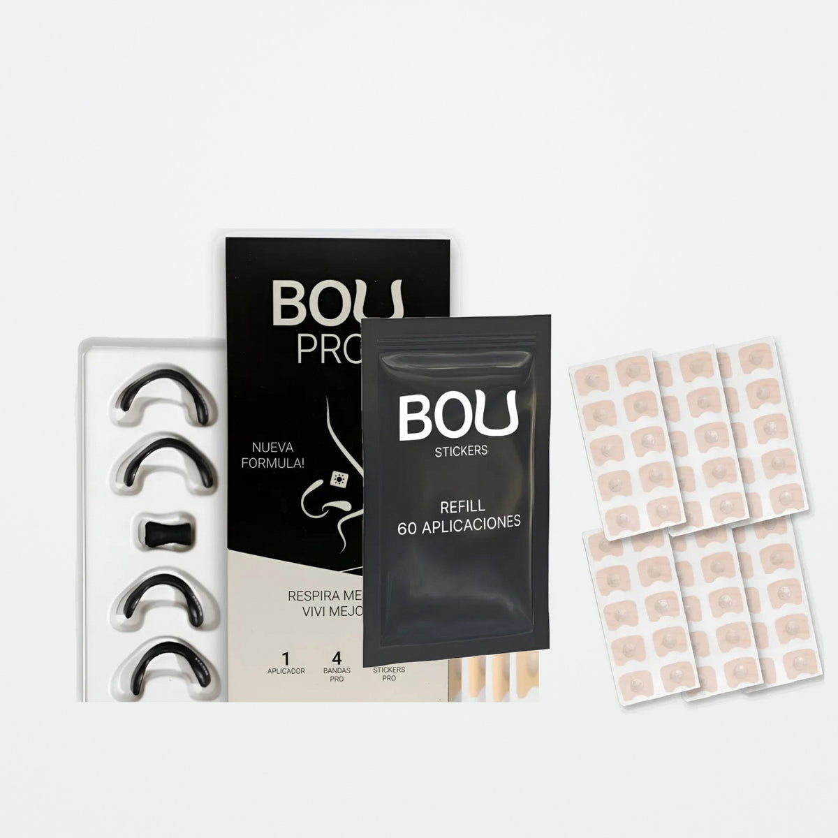 Kit de inicio BOU: Tiras Magnéticas y Repuestos