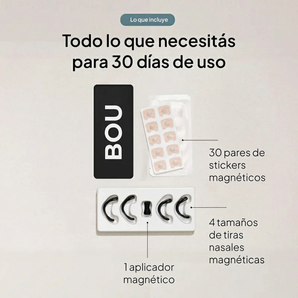 Tiras Nasales Magneticas
